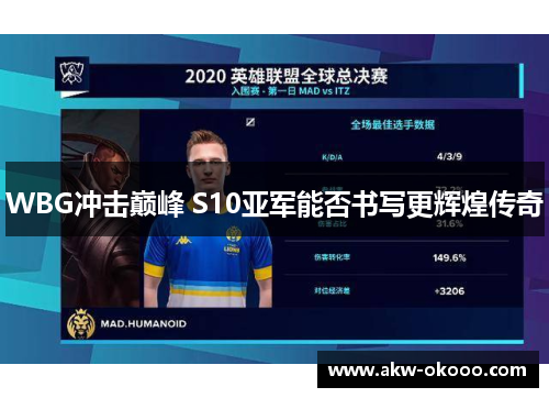 WBG冲击巅峰 S10亚军能否书写更辉煌传奇