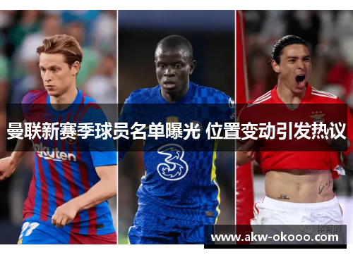 曼联新赛季球员名单曝光 位置变动引发热议